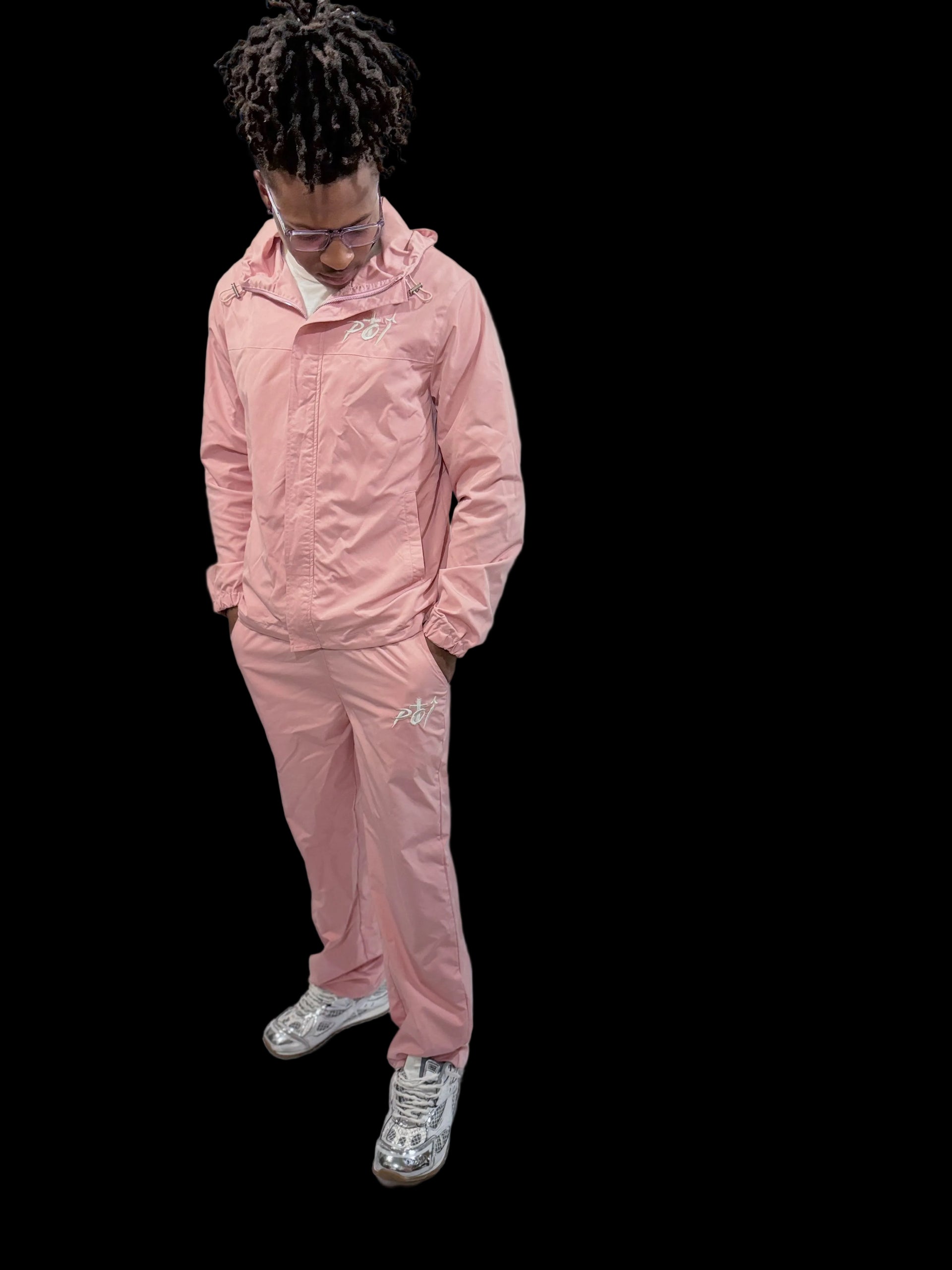 Pink Windbreaker Set (Preorder)