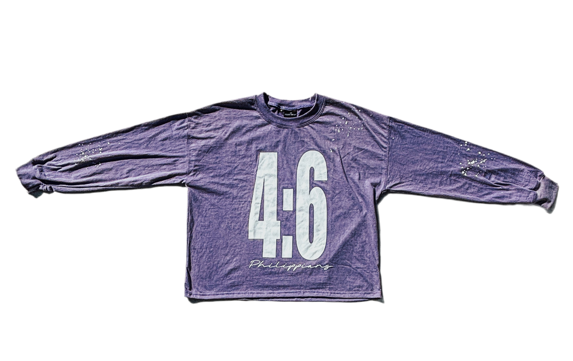 Philippians 4:6 Longsleeve (Purple)