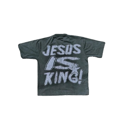 Jesus Is King Shirt (Gray)